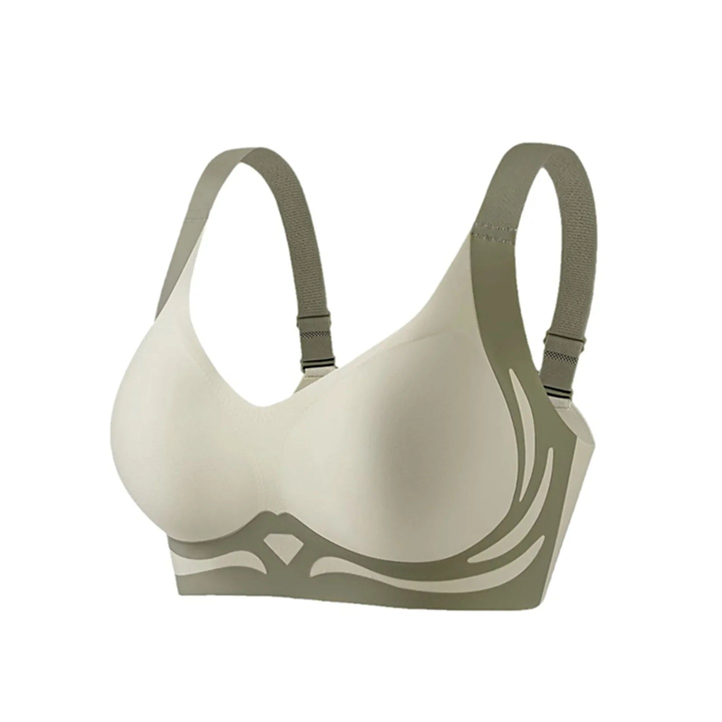 Push-Up Bra, Sports Tank Top Bra, Color Contrast