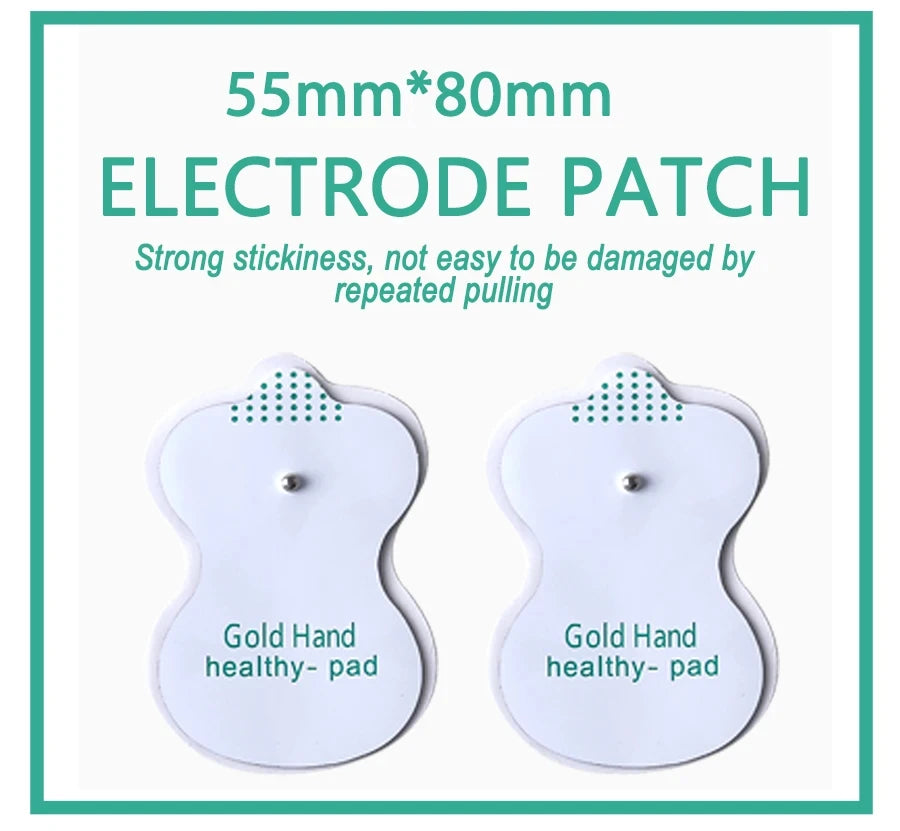 50pc ,Electrode Pads, Pulse Massage Patch, Tens Muscle Stimulator