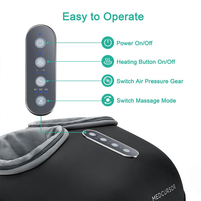 Foot Massager, Heat Roller, Pain Relief