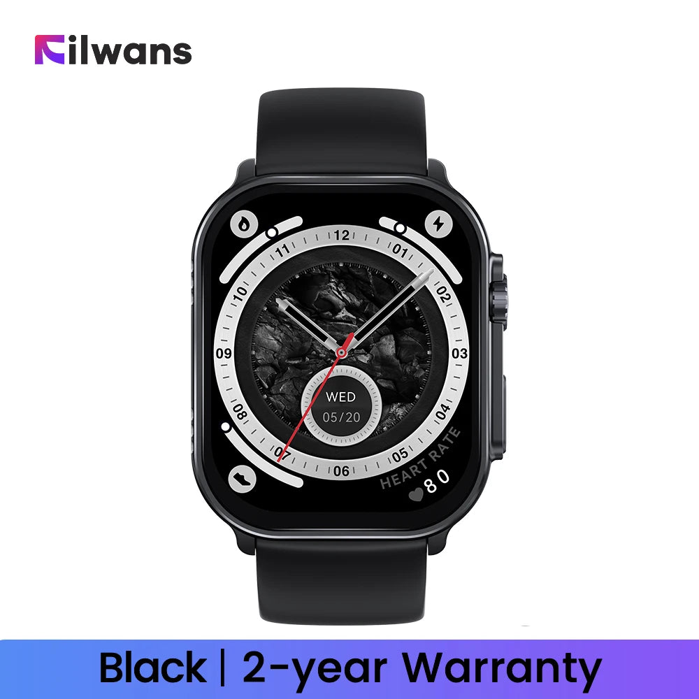 AMOLED Smart Watch, Waterproof, Health Monitoring