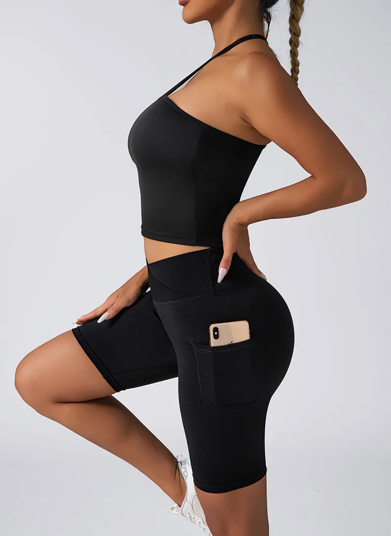 Yoga Set, Sports Bra, Shorts