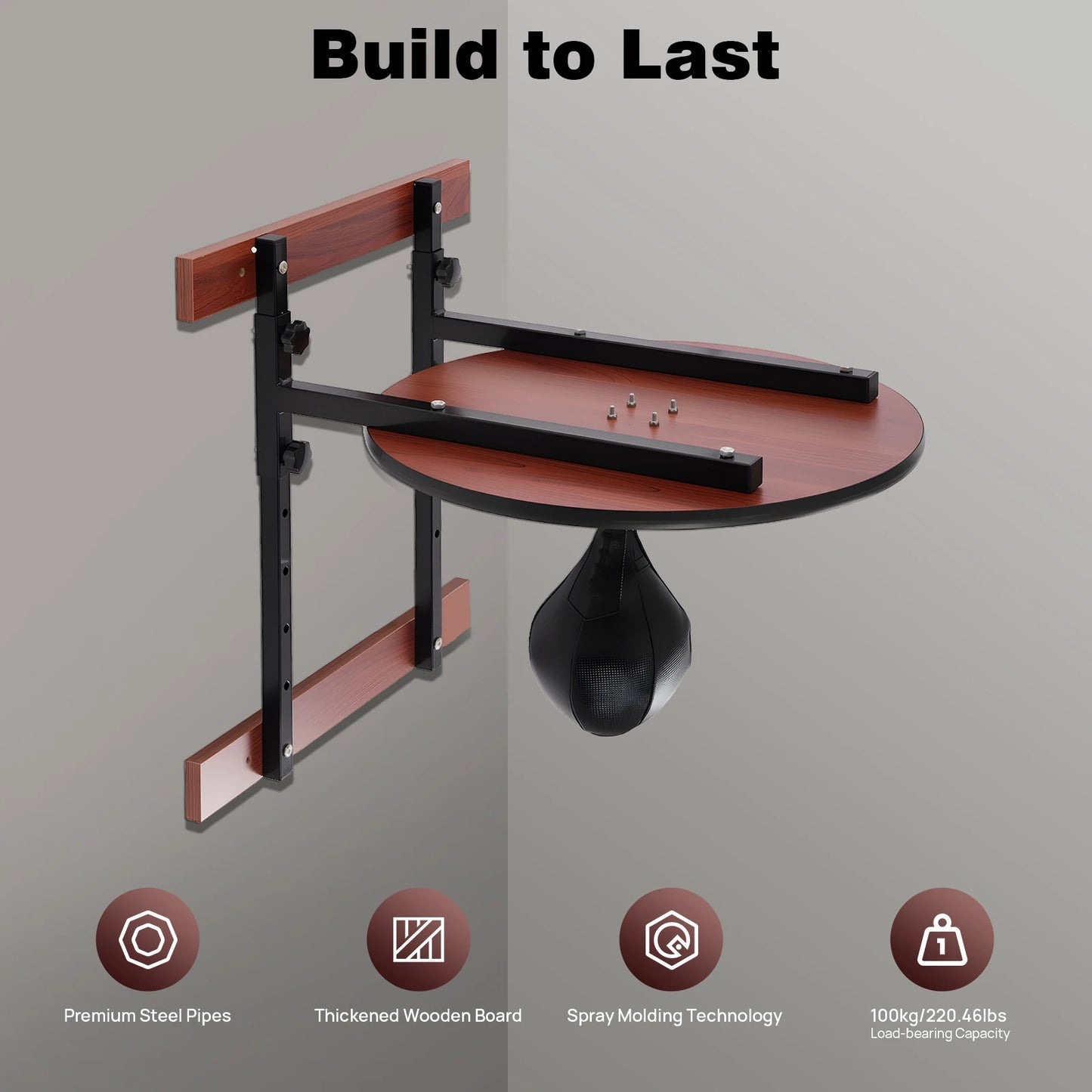Adjustable Wall Mounted Punching Bag