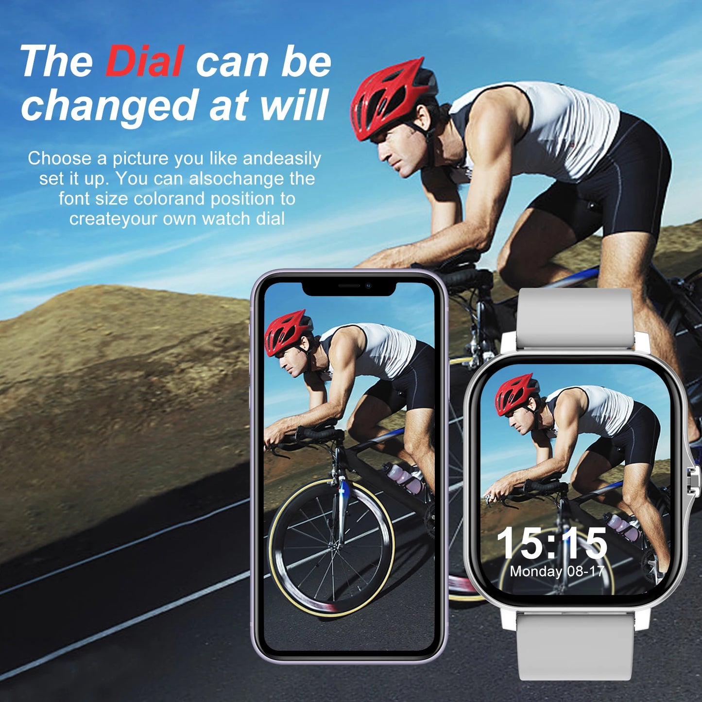 Smart watch, Message Reminder, Phone