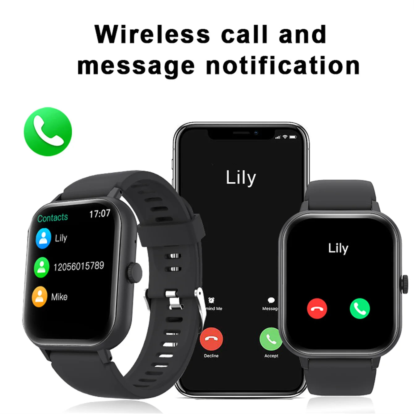 Smart watch, Multi -Sport, Phone
