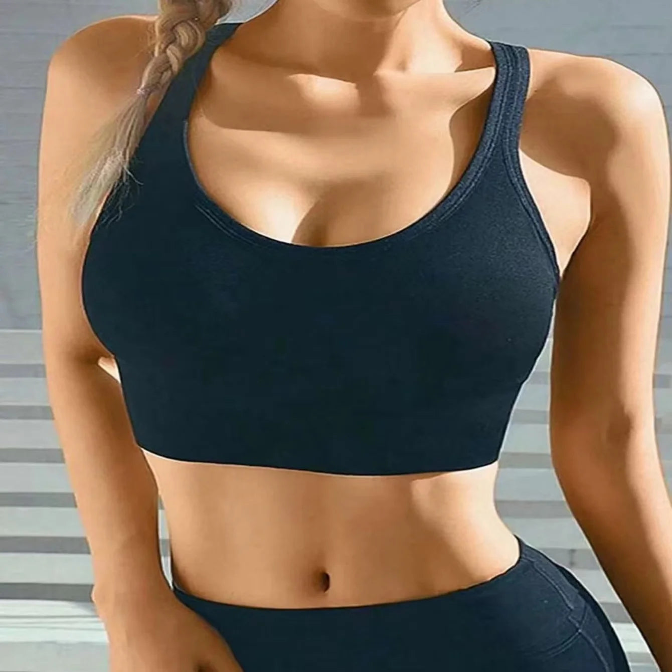 2 pcs sports bras, shock-absorbing , Push up