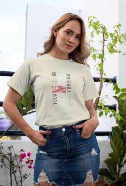 T - shirt, Minimalist Design, Fitness Shirt