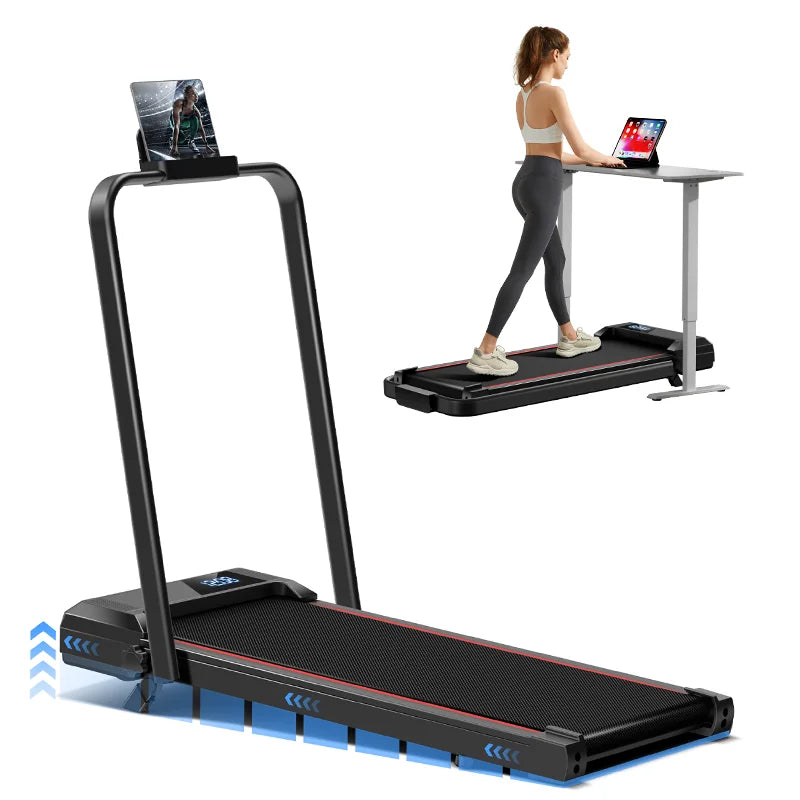 Treadmill: Incline, Under-Desk, Lightweight, Portable