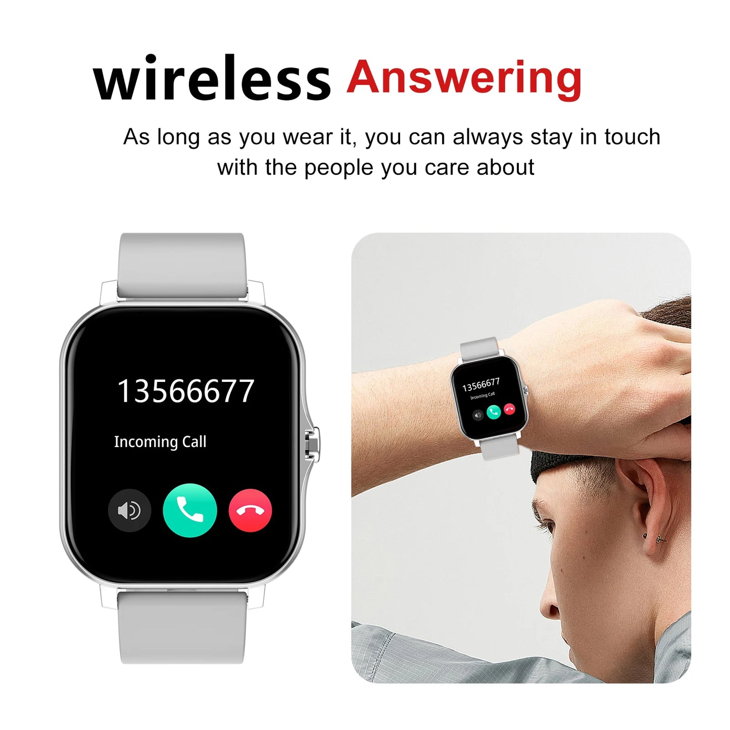 Smart watch, Message Reminder, Phone