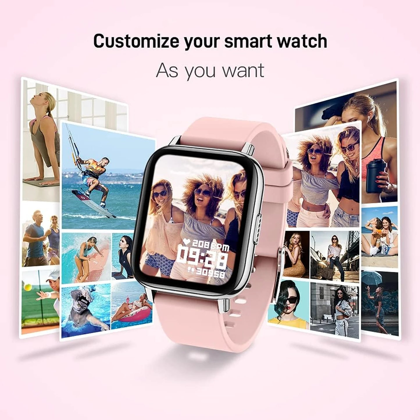 Fitness Tracker Watch, Ultra Thin, Smart Watch.