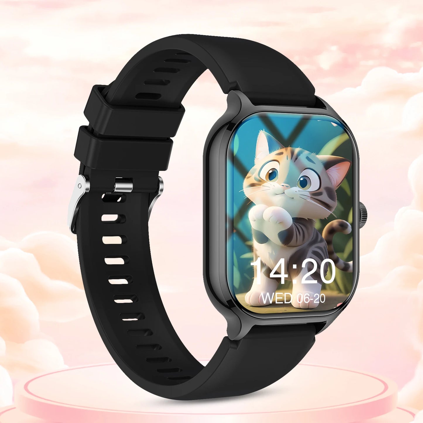Smart watch, Multiple Sports Modes, Custom Faces,