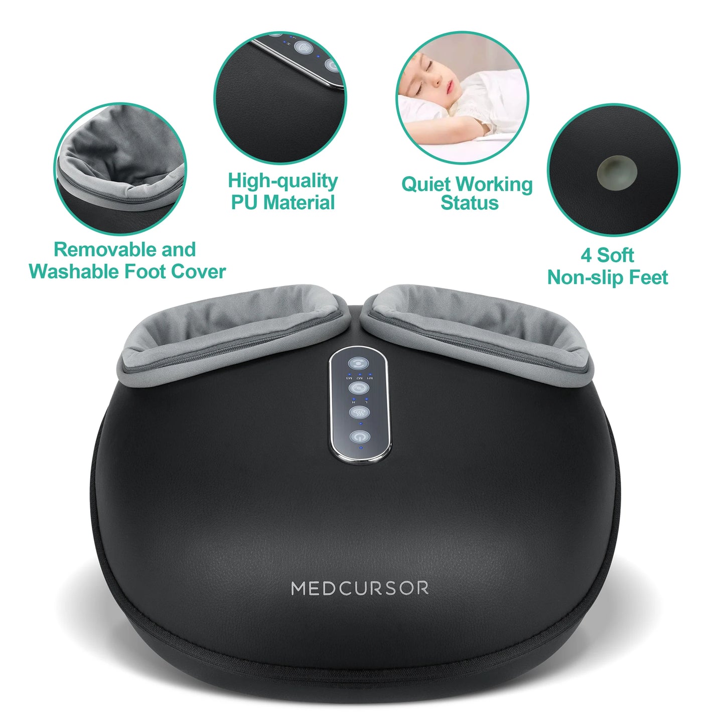 Foot Massager, Heat Roller, Pain Relief
