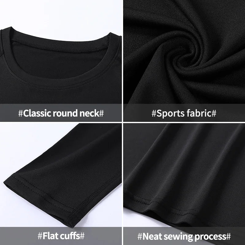Long-Sleeves, Sports Training Shirt