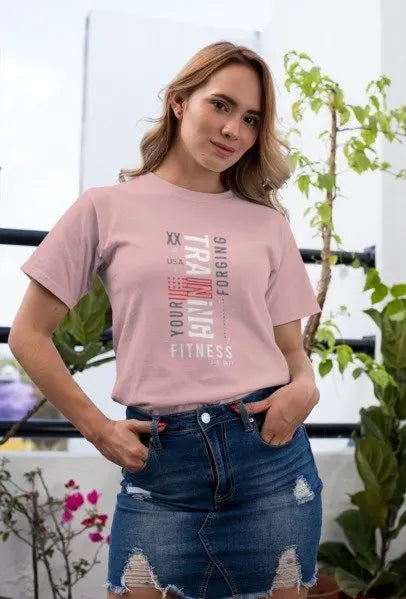 T - shirt, Minimalist Design, Fitness Shirt