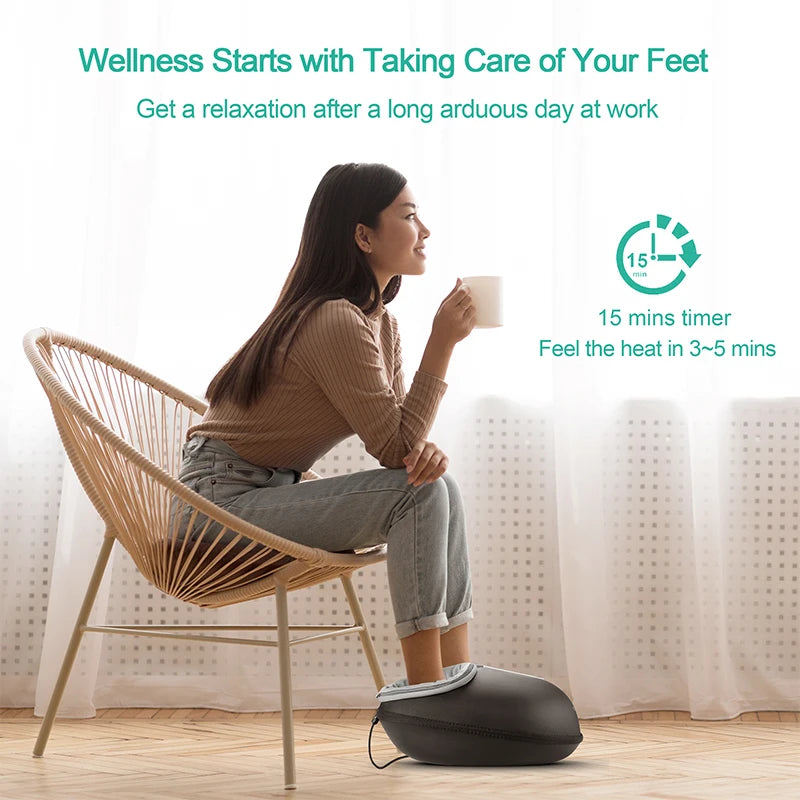 Foot Massager, Heat Roller, Pain Relief