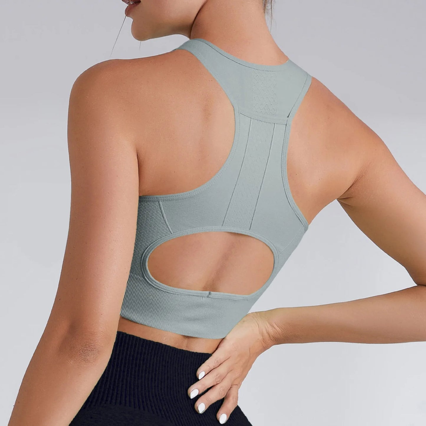 Sports Bra, Crop Top, Shockproof