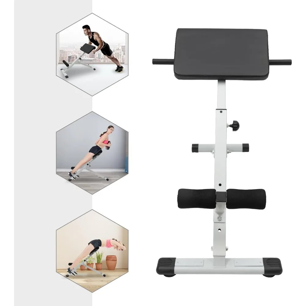 Hyperextension Bench, Buttocks & Legs, Full Body