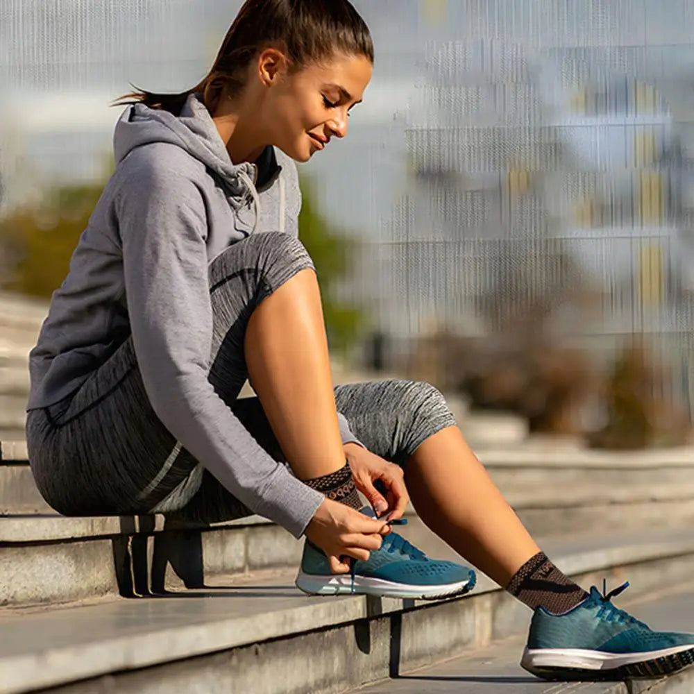 Copper Ankle Brace, Support Sleeve, Foot Wrap
