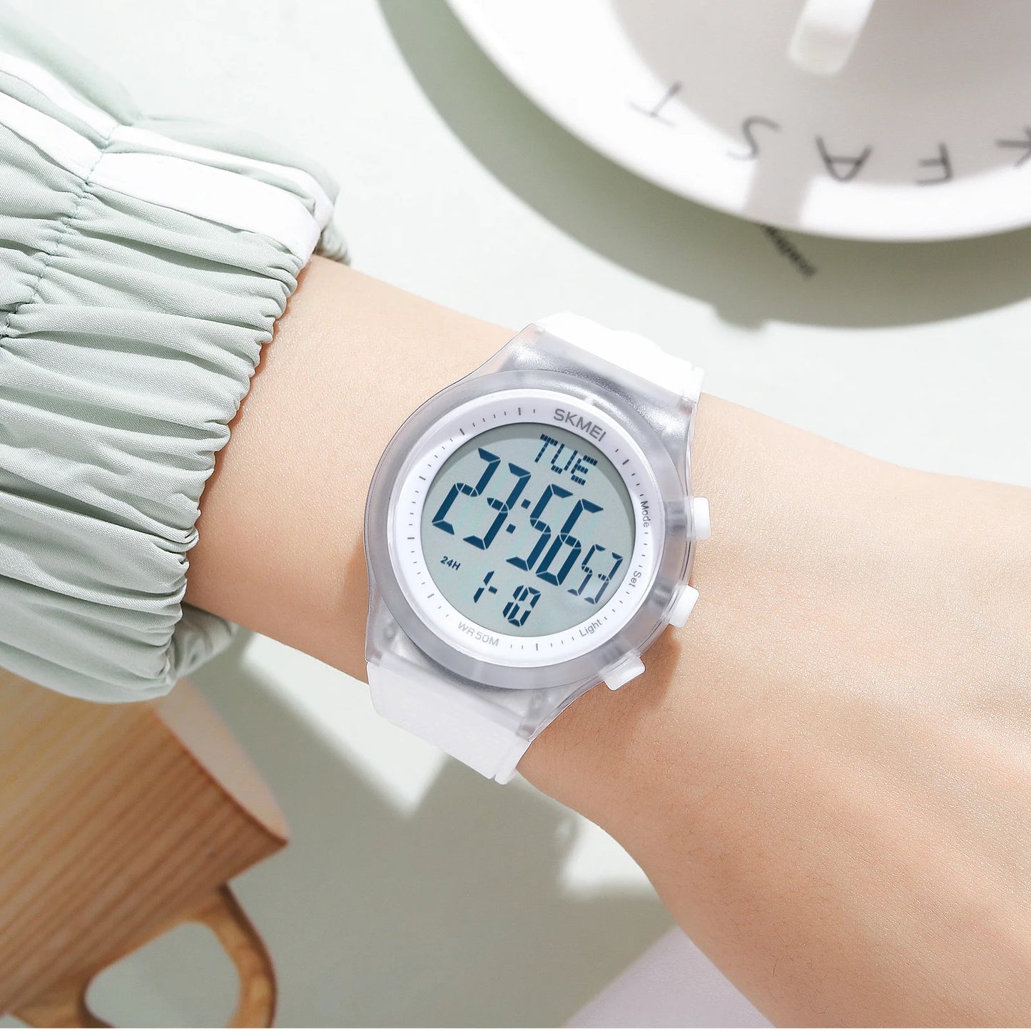 Back Light Watch, Waterproof, Countdown
