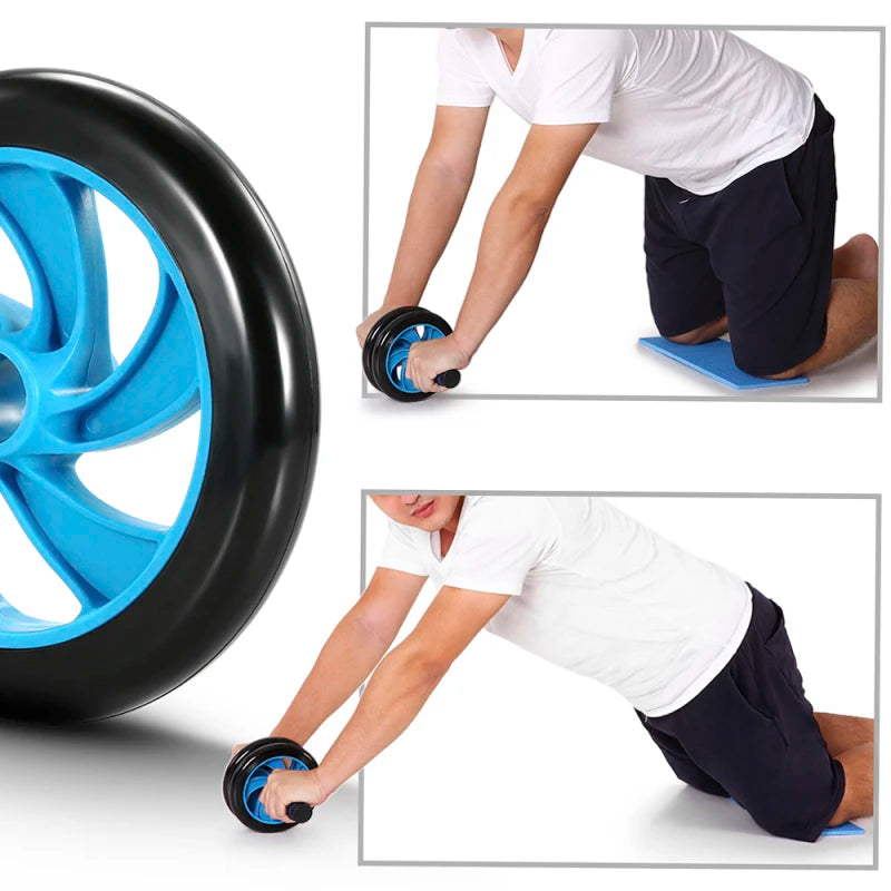 AB Wheel Roller Kit, Push-Up Bar, Abdominal Core