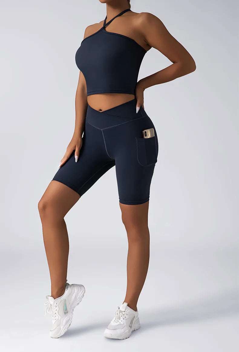 Yoga Set, Sports Bra, Shorts