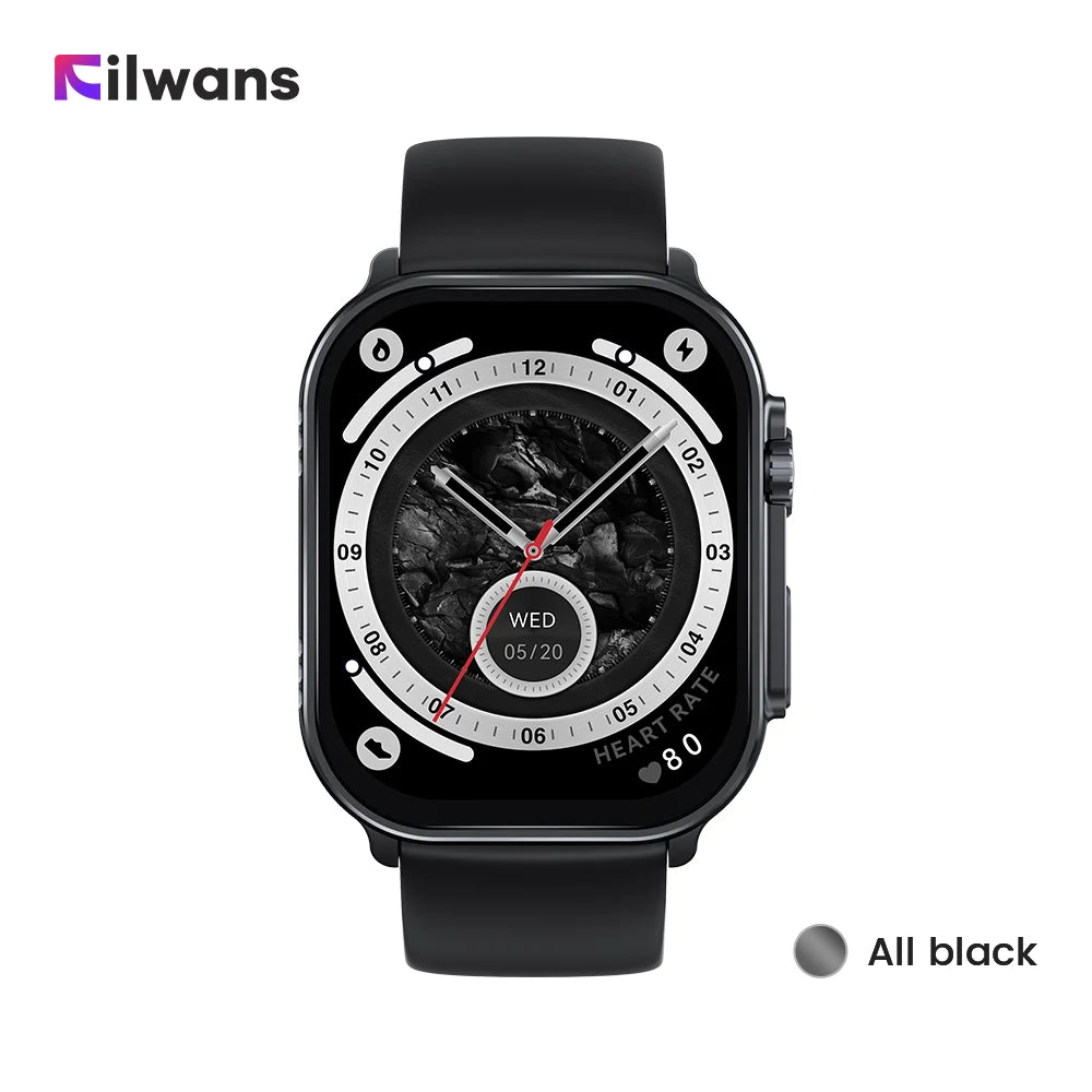 AMOLED Smart Watch, Waterproof, Health Monitoring