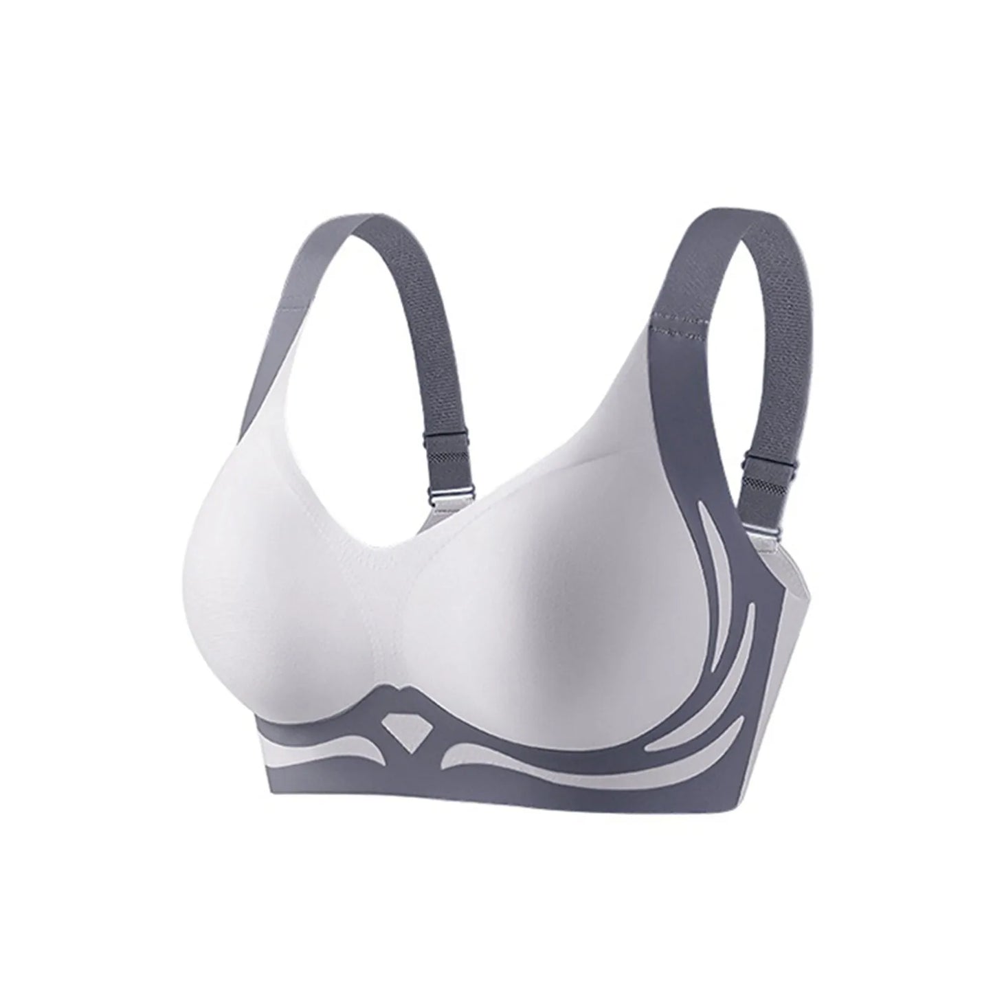 Push-Up Bra, Sports Tank Top Bra, Color Contrast