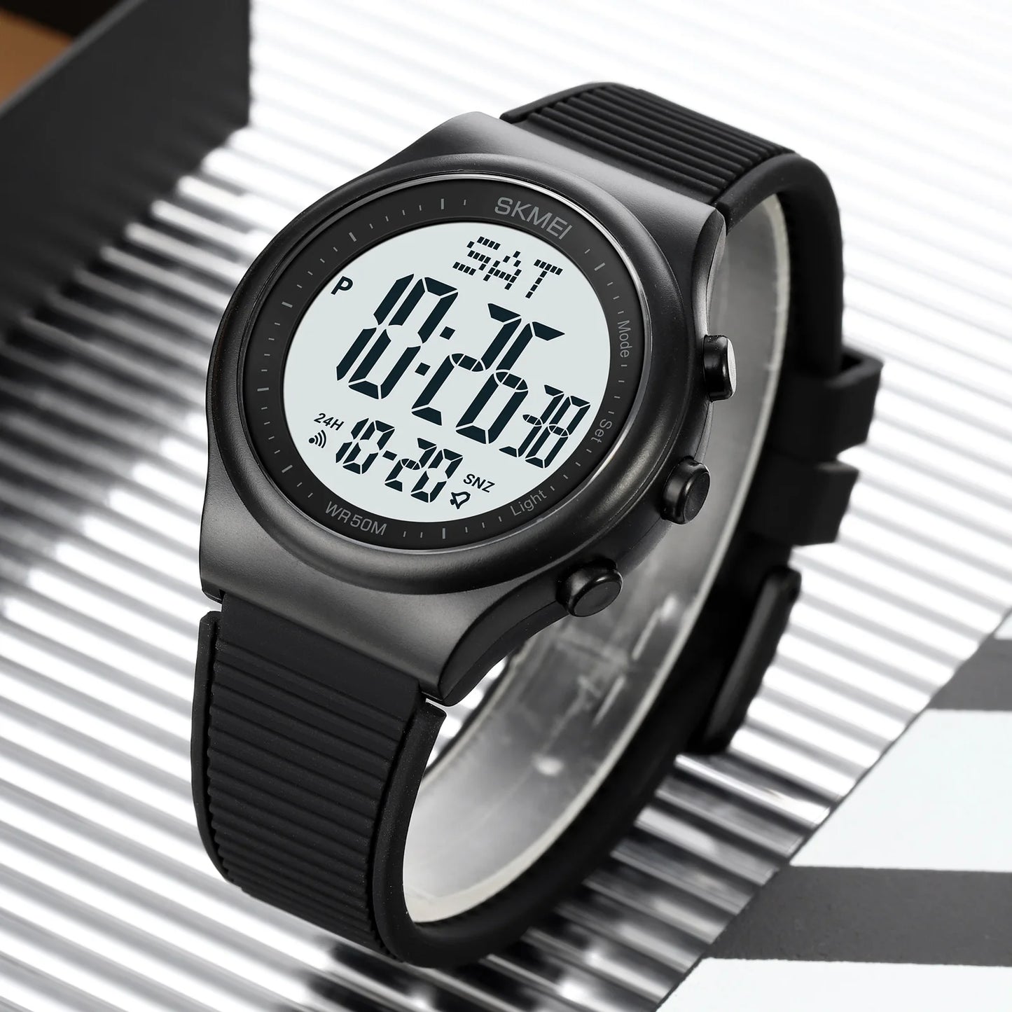 Back Light Watch, Waterproof, Countdown
