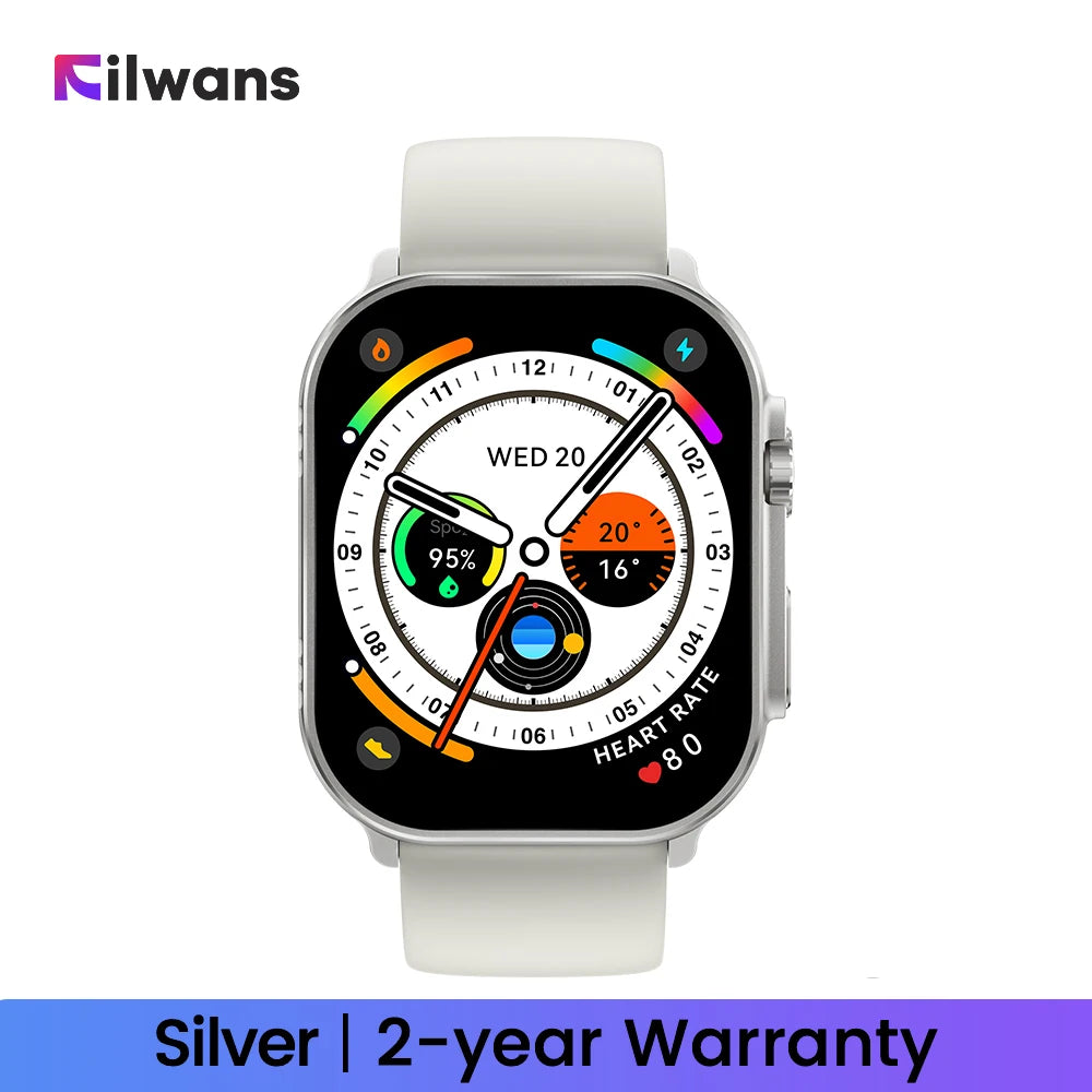 AMOLED Smart Watch, Waterproof, Health Monitoring