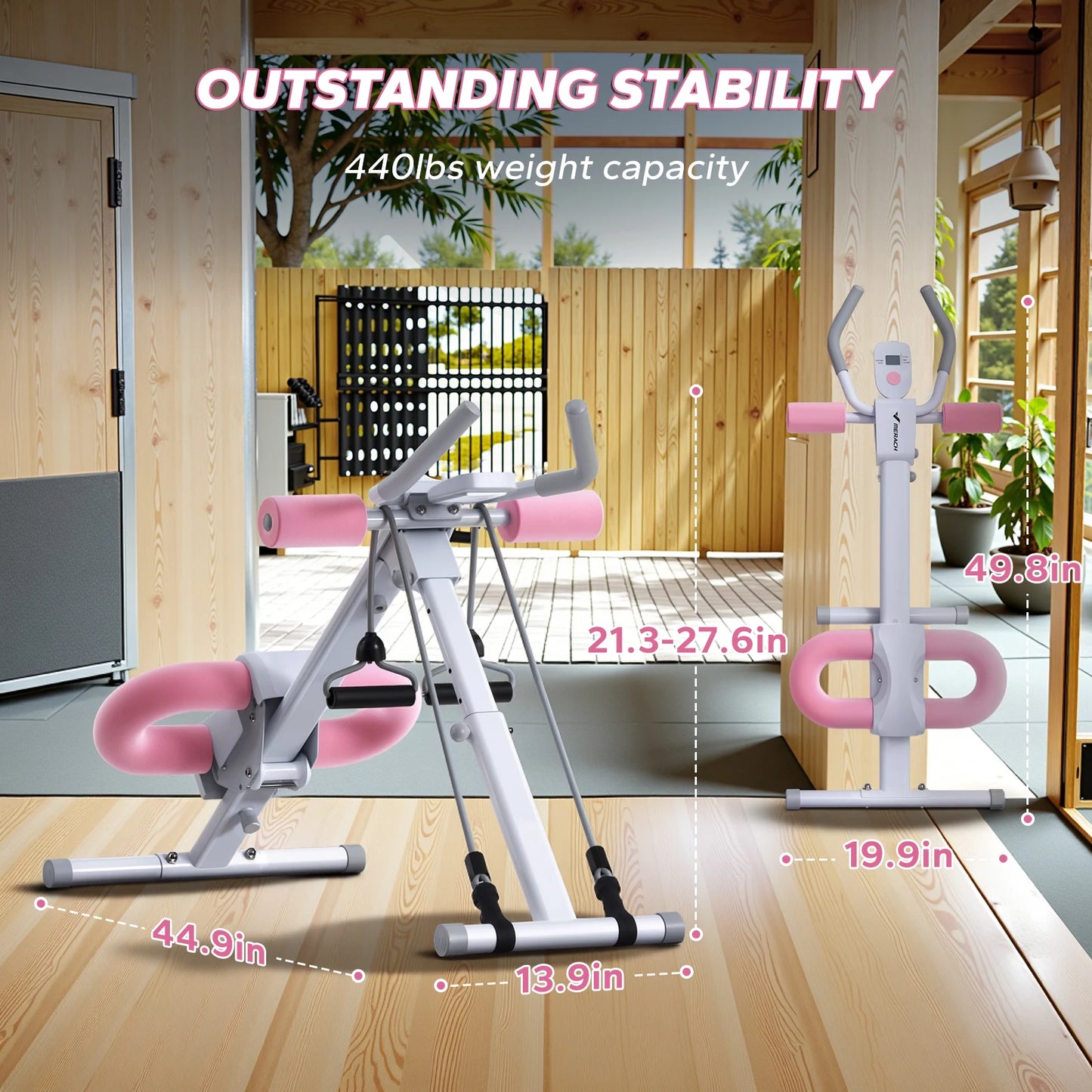 Ab Trainer, Foldable,  Core Ab Exerciser