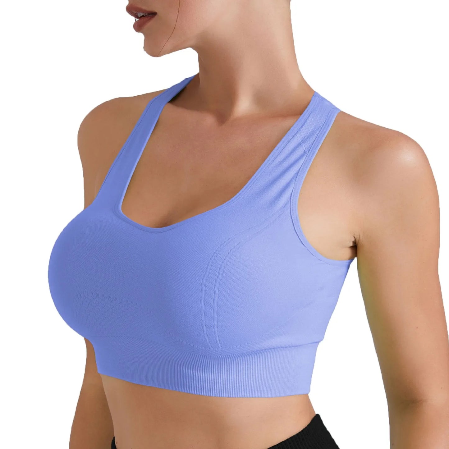 Sports Bra, Crop Top,  Shockproof