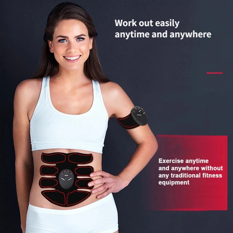 Abdominal Muscle Stimulator, Rechargeable, Abdominal Training Belt