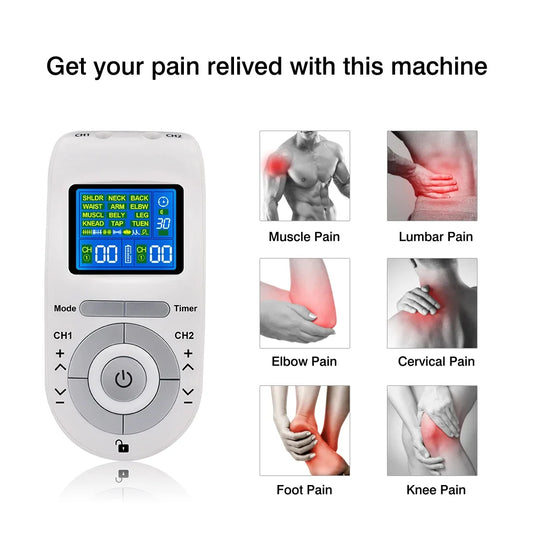 Tens Muscle Stimulator, Physiotherapy Massager, Nerve Stimulator