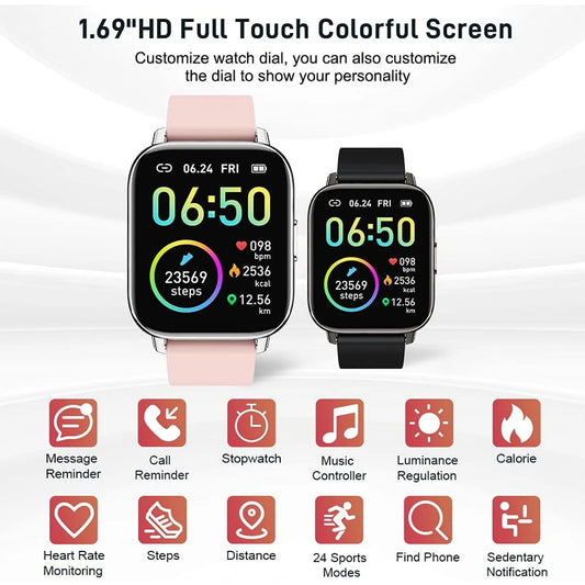 Fitness Tracker Watch, Ultra Thin, Smart Watch.